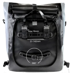 3 En 1 Drybag Plus Zipper -Magasin De Vélos B0006Monsterando3in1DrybagPlusZipper25lblack 3