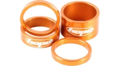 Hope Space Doctor Aluminium Bague D'espacement 1 1/8" Anodisé (2x5, 1x10, 1x20mm) -Magasin De Vélos VOZ HoSPD or il
